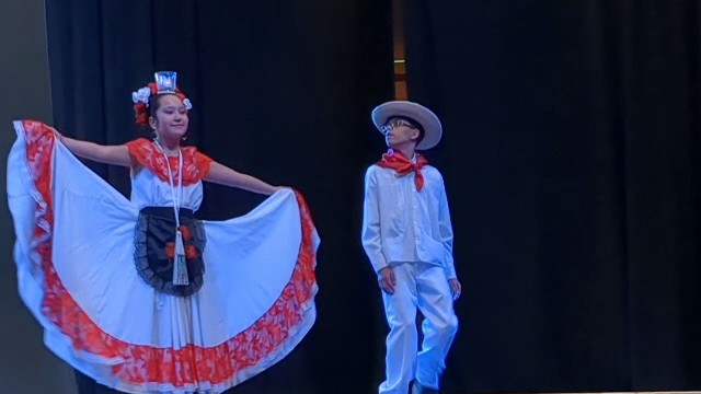 A folklorico dance performance, representative image
